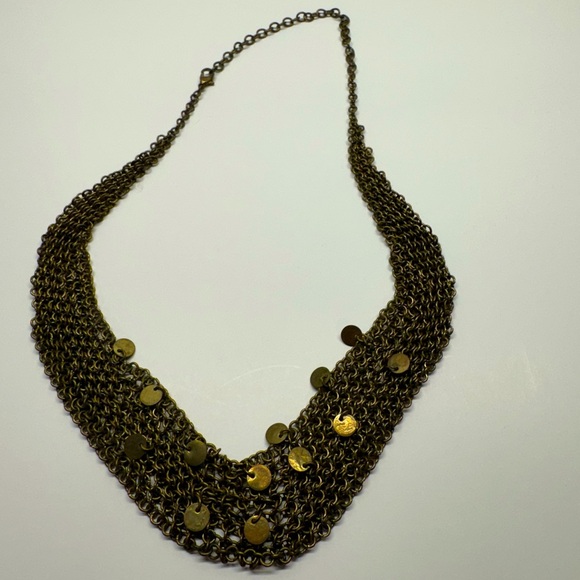Bronze Statement Necklace - Picture 1 of 4